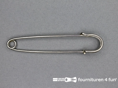 Kiltspeld 100mm zilver