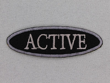Applicatie 70x22mm 'Active'