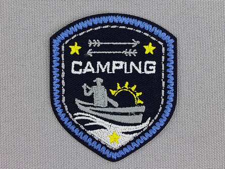 Applicatie 45x54mm 'Camping'