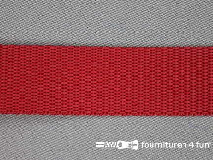 Rol 30 meter parachute band 25mm rood