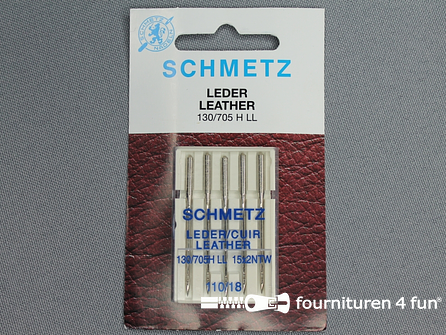 Schmetz machinenaalden - leder - 110