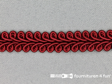 Viscose galon 11mm bordeaux