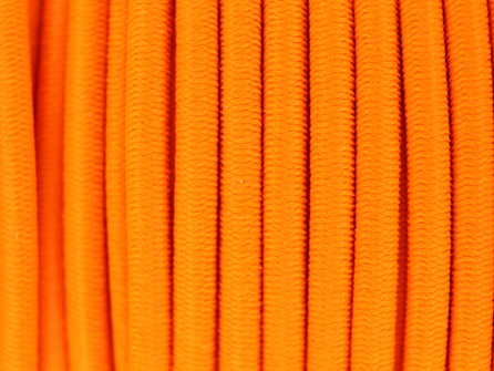 Elastisch koord 3mm neon oranje