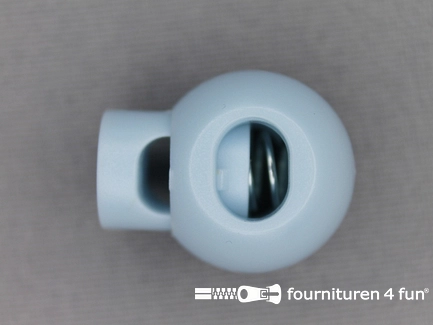 Koordstopper - 22mm - bal - licht blauw