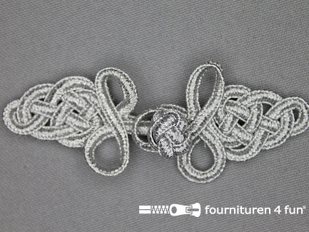 Brandenburger 60x28mm zilver