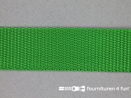 Rol 30 meter parachute band - 30mm - gras groen