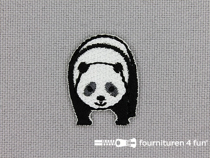 Applicatie 22x17mm pandabeer