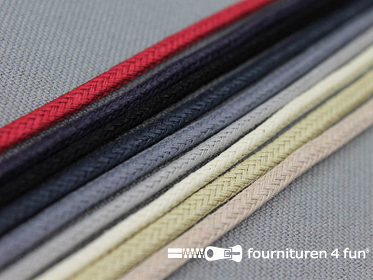 Katoen wax-look koord