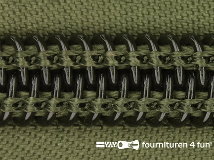 Deelbare nylon tentrits - 10mm - leger groen