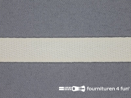 COUPON ruim 30 meter nylon keperband (in 3 stukken) - 14mm - ecru 