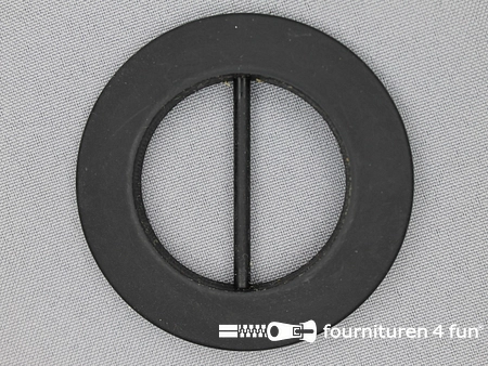 Plastic gesp 40mm zwart