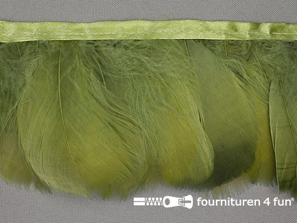 Verenband 90mm safari olijf groen