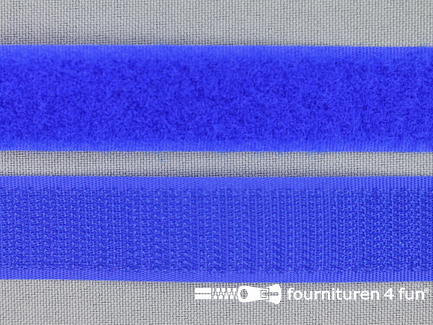Klittenband 20mm kobalt blauw