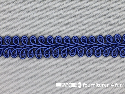 Viscose galon 11mm kobalt blauw