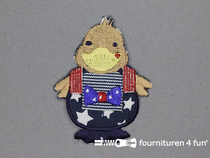 American duck applicatie 60x80mm duck  
