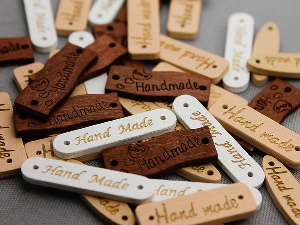 Labels 'Handmade'