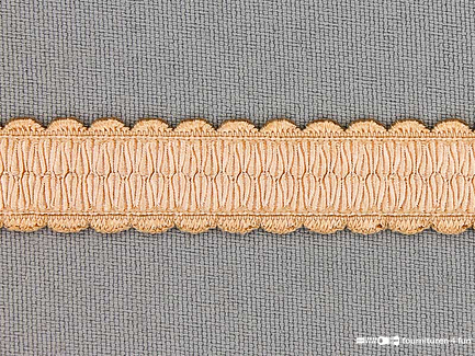 Lingerie elastiek 14mm beige