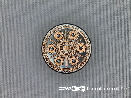 Bronzen knoop 20mm folklore