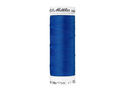 Mettler Seraflex - elastisch machinegaren - koren blauw (0024)