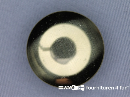 Gouden knoop 29mm glimmend