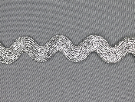 Zigzag band zilver XL 30mm 
