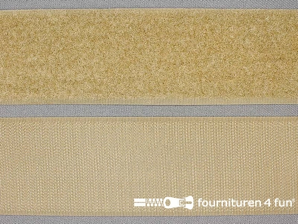 Klittenband - 50mm - beige