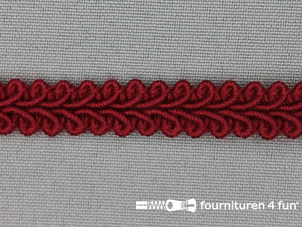 Katoenen galon 11mm bordeaux