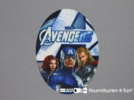 Avengers applicatie 80x110mm