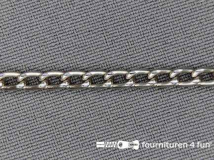 Ketting 4mm zilver