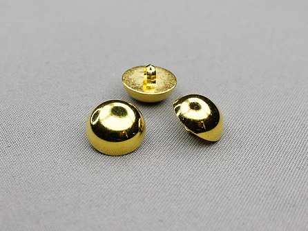 Gouden bolvormige knoop 18mm 