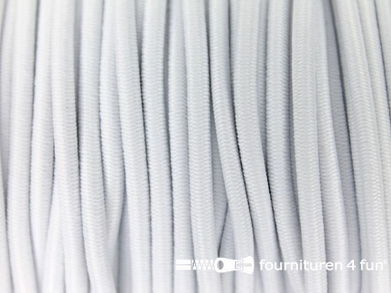 Rol 100 meter elastisch koord 2,5mm wit