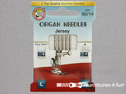 Organ Needles naaimachine naalden - Jersey 90