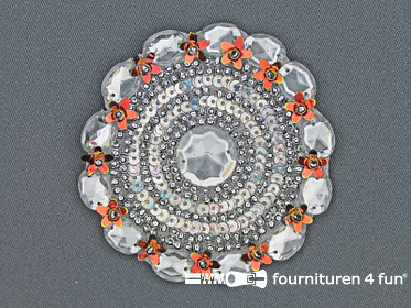 RESTANTEN - Carnaval - ZILVER & GRIJS