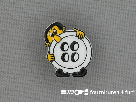 Kinder knoop 20mm poppetje met knoop