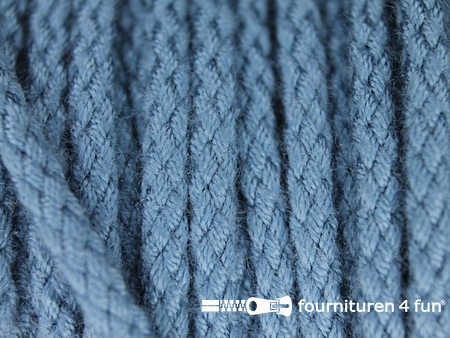 Jassen koord - 4mm - jeans blauw