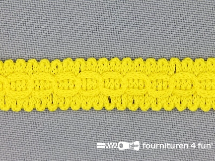 Rol 25 meter nylon galon 14mm fel geel