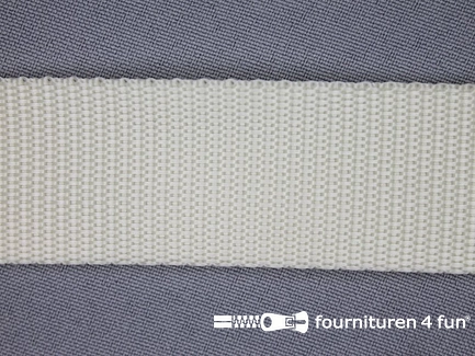 Rol 30 meter parachute band - 30mm - ecru