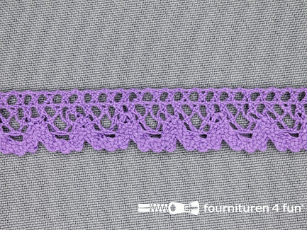 COUPON 10 meter Ibiza broderie 16mm Lila
