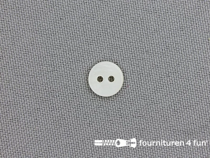 Parelmoer knoop 8mm wit