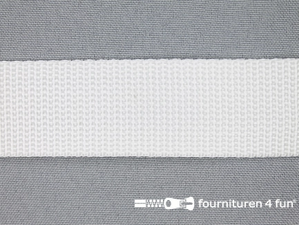 Parachute band - 30mm - wit