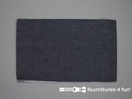 Reparatiedoek 12x40cm donker jeans blauw