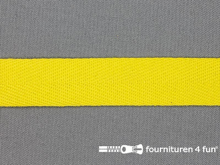 Rol 50 meter luxe keperband 20mm geel
