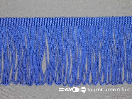 Charleston franje - 75mm - koren blauw