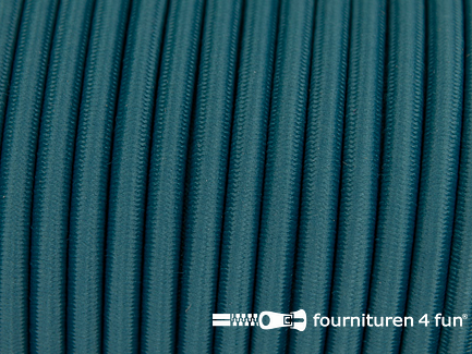 Elastisch koord 4,5mm donker turquoise
