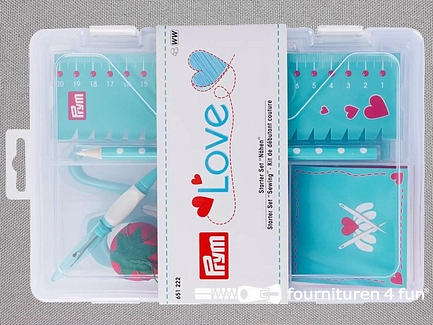 Prym Love  Startset - schaar, naalden, tornmesje, liniaal enz. - 651222