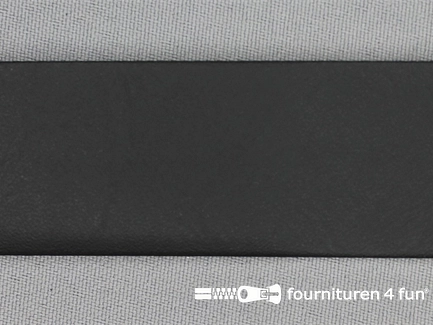 Rol 20 meter skai biasband - 30mm - zwart