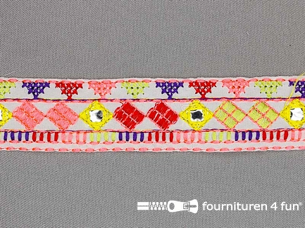 Jacquard band 30mm multicolor