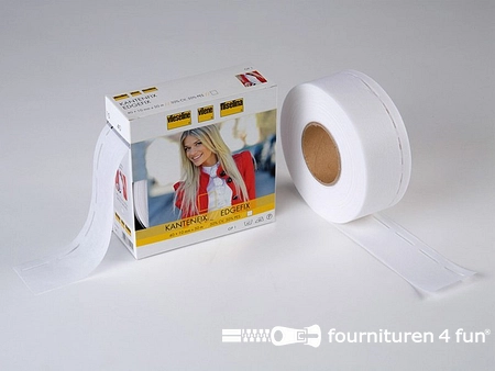 Vlieseline Kantenfix - 50mm - wit - per meter