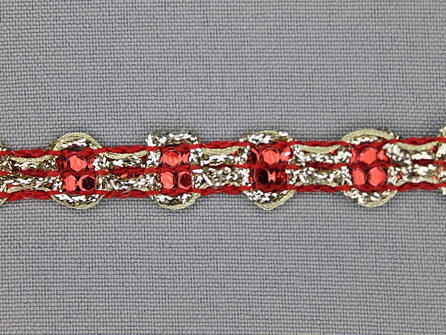 Party band 11mm rood