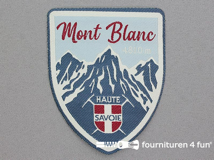 Applicatie 75x93mm Mont Blanc